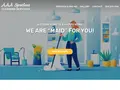 AAA Spotless Cleaning website homepage