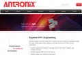 Antronix website homepage