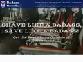 BA Shaver website homepage