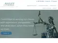 Bailey & Thomas website homepage