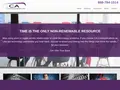 CA Communications website homepage