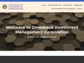 Groesbeck Investment website homepage