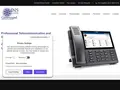 Integrated Network Solutions (phonesav) website homepage