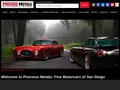 Precious Metals (PMAUTOS) website homepage
