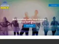 STS Voice website homepage