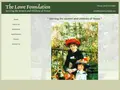 Lowe Foundation website homepage