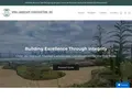 WMA Landscape Construction website homepage