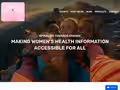 Currently Spiraling website homepage