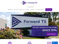 Forward TS website homepage