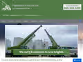 Hampton Cranes website homepage