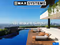 Max Systems website homepage