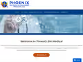 Phoenix Bio Medical website homepage