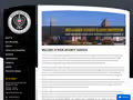 Rock Security Services website homepage