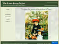 Lowe Foundation website homepage