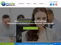 Voice & Data Systems website homepage